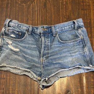 Universal Thread Distressed Blue Jean Shorts